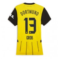 Dres Borussia Dortmund Pascal Gross #13 Domáci pre Ženy 2024-25 Krátky Rukáv